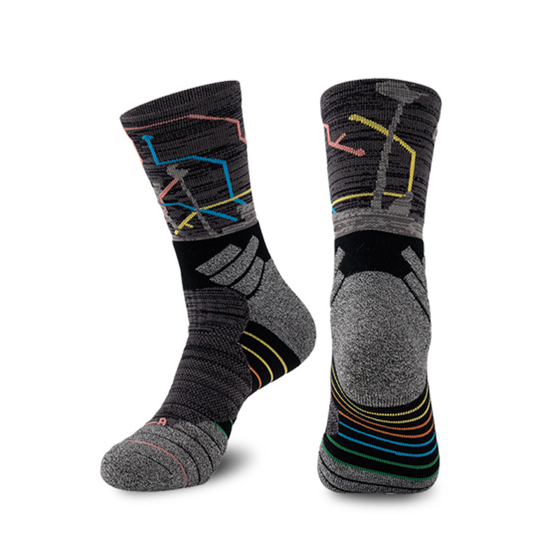 Frauen Outdoor Socken | Hike Light Cushion New Pattern Crew Socks Frauen Schuhe Frauen