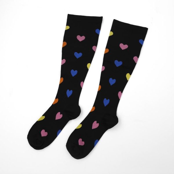 Männer/Frauen Outdoor Socken | Lifestyle Merino L3 Rainbow Hearts Crew Frauen Schuhe Frauen